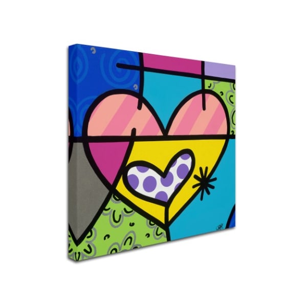 Roberto Rafael 'Big Heart I' Canvas Art,24x24